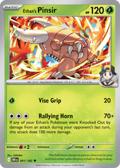 Ethan's Pinsir #1 – Destined Rivals