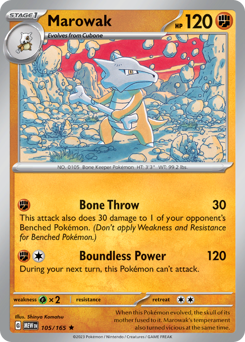Marowak [Holo] #105