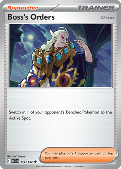 Boss's Orders: Ghetsis #114