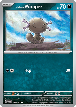 Paldean Wooper [Reverse Holo] #127