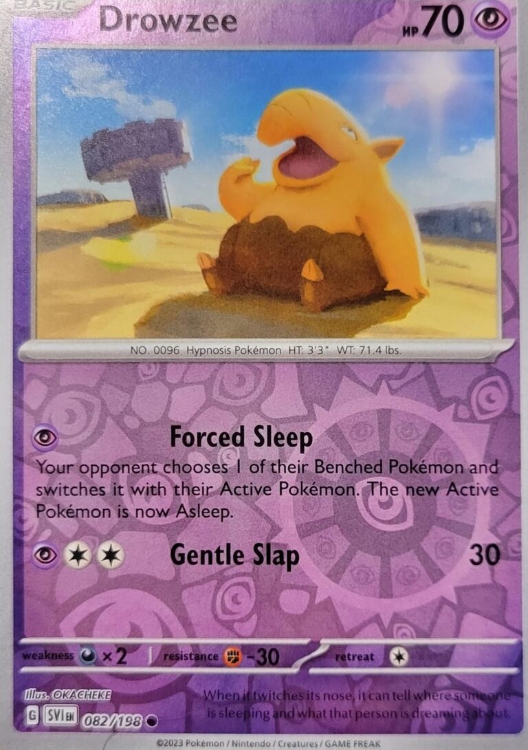 Drowzee [Reverse Holo] #82