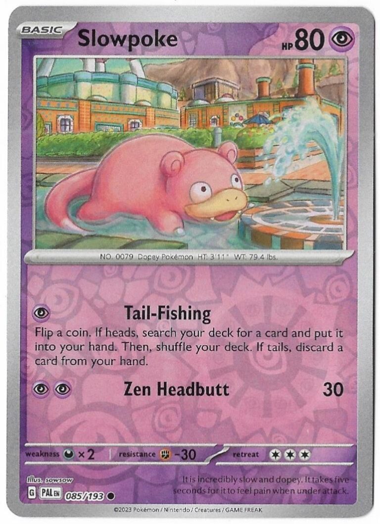 Slowpoke [Reverse Holo] #85