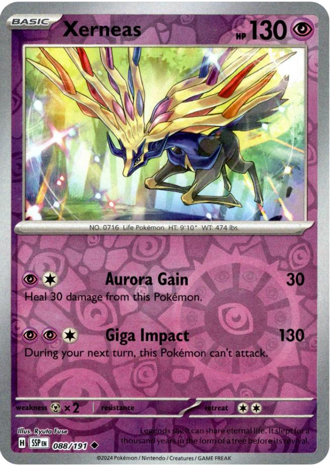 Xerneas [Reverse Holo] #88