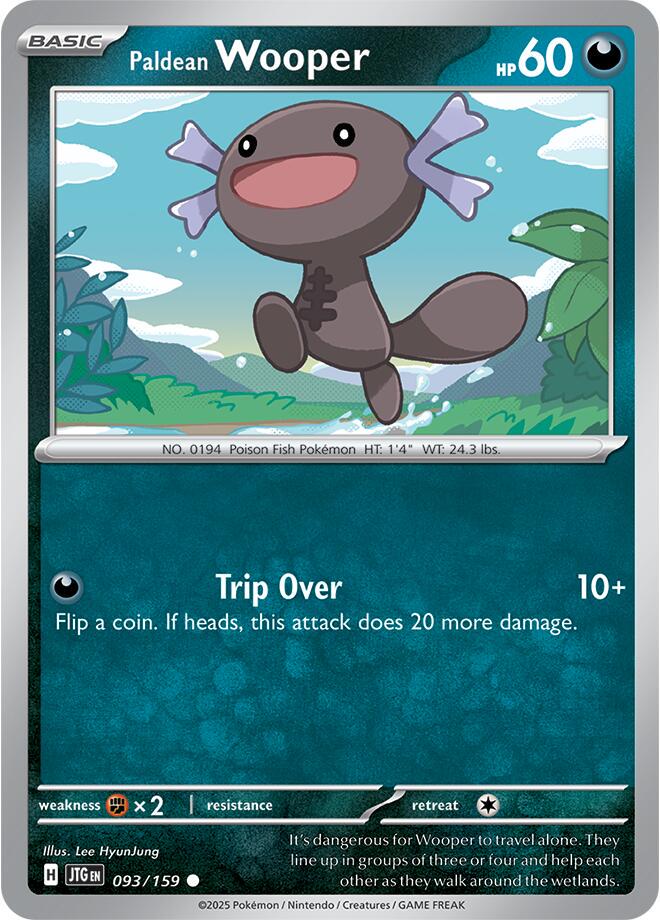 Paldean Wooper #93