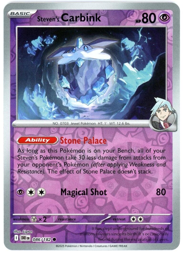 Steven's Carbink [Reverse Holo] #86