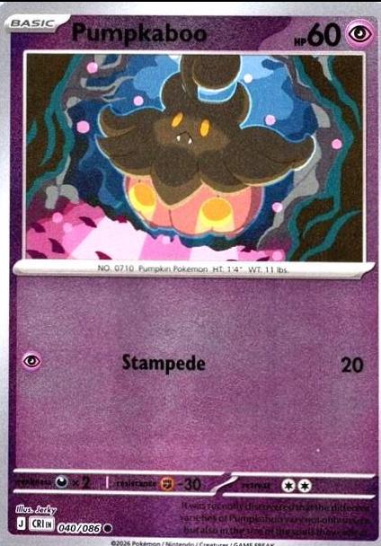Pumpkaboo [Reverse Holo] #40