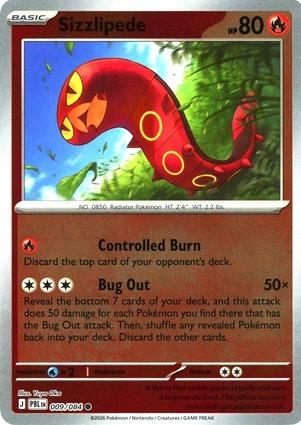 Sizzlipede [Reverse Holo] #9