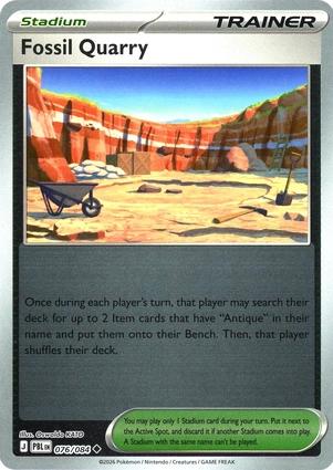 Fossil Quarry [Reverse Holo] #76