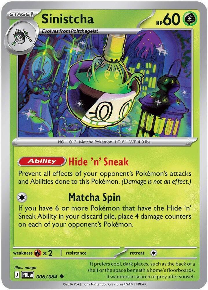 Sinistcha [Reverse Holo] #6