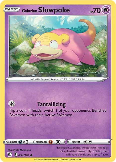 Galarian Slowpoke #54 – Battle Styles