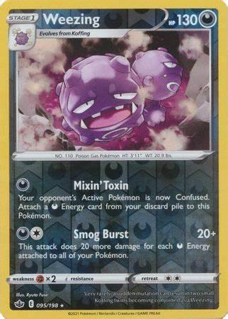 Weezing [Reverse Holo] #95
