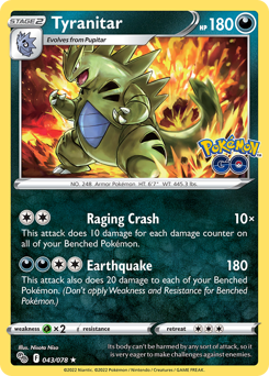 Tyranitar [Holo] #43