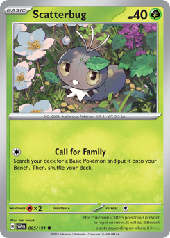 Scatterbug [Reverse Holo] #5