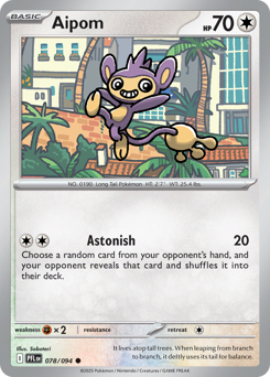 Aipom [Reverse Holo] #78