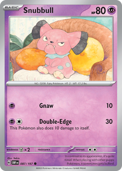 Snubbull [Reverse Holo] #87