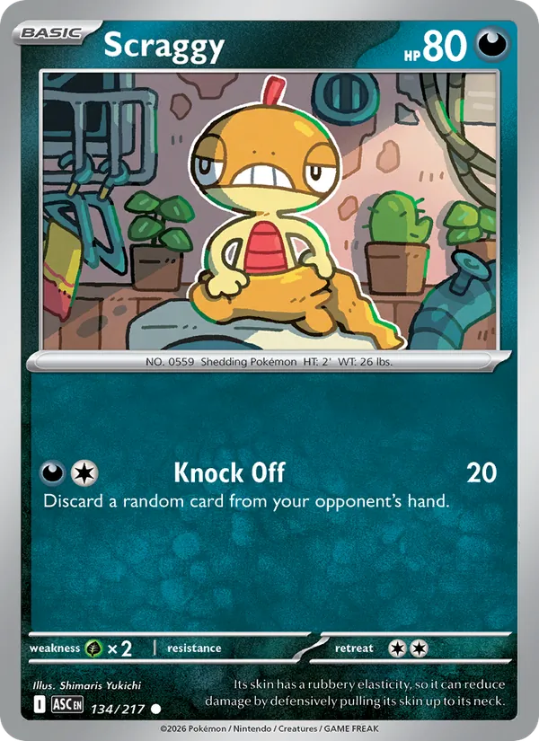 Scraggy #134
