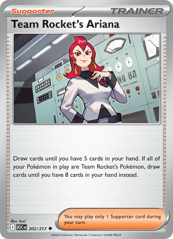 Team Rocket's Ariana #202
